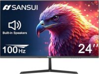 מסך מחשב IPS Sansui בגודל 24 אינץ'