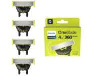 מארז 4 סכיני OneBlade 360 מקוריים להחלפה