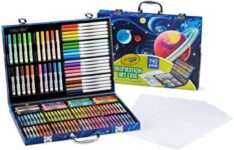 מזוודת צבעים ענקית של Crayola – עם 140 צבעים וטושים