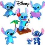 מגוון דמויות סטיץ' להרכבה מאבני משחק דומות ללגו