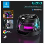 רמקול בלוטות' מדגם G200 עם תאורת RGB