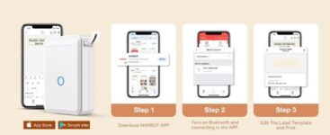 מדפסת מדבקות לבלוטות'