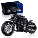 אופנוע הרכבה מאבני משחק בעל 623 חלקים