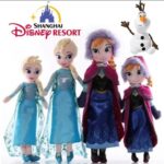 בובת קטיפה של אנה ואלזה מ"לשבור את הקרח"