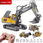 דחפור על שלט עם יכולת העברת חול