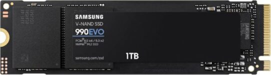 SSD Samsung 990 EVO במהירות 5,000MB או s