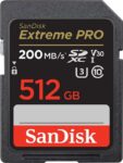 כרטיס זיכרון SanDisk 512GB Extreme PRO