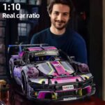 מכונית ספורט אבני משחק בהרכבה