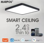 מנורת תקרה חכמה עם שליטה קולית