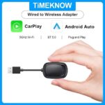מתאם אלחוטי חכם לרכב CarPlay או Android Auto