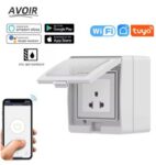 שקע חכם חסין למים לשימוש חיצוני