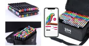 טוש דו צדדי לציור ושרטוט מקצועי