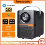 מקרן מיני חכם אנדרואיד 10 עם Wi-Fi