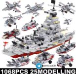 ספינת מלחמה להרכבה מאבני משחק