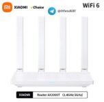 ראוטר Xiaomi AXT3000T תומך WiFi 6