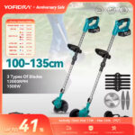 חרמש חשמלי אלחוטי 1500W עם סוללות