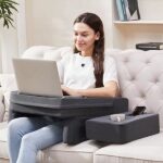 כרית קריאה עם משענת ואחסון סמארטפון