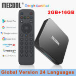 סטרימר MECOOL KM9 PRO עם אנדרואיד TV