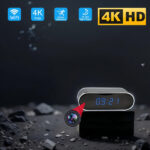 מצלמה נסתרת בשעון מעורר עם WiFi