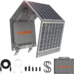 פאנל סולארי 40W עם USB ו-DC