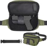 פאוץ' טקטי לגברים עם תא לאקדח