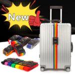 מנעול קוד למזוודת טיסה צבעוני