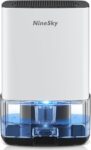 סופח לחות NineSky עם תאורת לילה