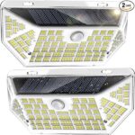 פנס סולארי חכם עם חיישן תנועה