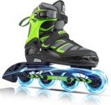 רולרבלייד מתכוונן עם גלגלים מוארים