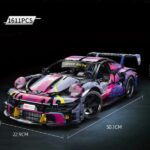 מכונית ספורט פורשה להרכבה מאבני משחק