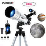 טלסקופ כוכבים מקצועי Borwolf X20-X333