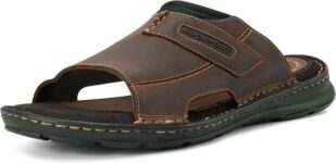 כפכף עור לגבר Rockport Darwyn Slide