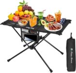 שולחן קמפינג קל משקל למסעות Outdoors