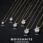 תליון כסף 925 עם מואסניט יוקרתי