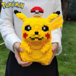 דמות פיקאצ'ו להרכבה מאבני משחק