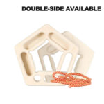 טבעת התעמלות וטיפוס מעץ מקצועית