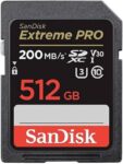 כרטיס זיכרון SanDisk 512GB Extreme PRO