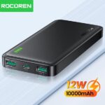 מטען נייד Rocoren 10,000mAh עם USB