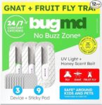 מלכודת יתושים דבק עם אור UV