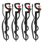 ממטרה גינה גבוהה עם התקנה מהירה