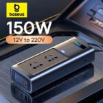 ממיר מתח 12V ל-220V מבית Baseus