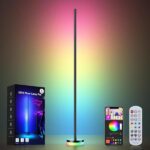 מנורת רצפה LED עם תאורת RGB
