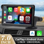 מסך מולטימדיה לרכב עם CarPlay ואנדרואיד