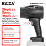 מפוח אלחוטי 1000W תואם סוללות מקיטה