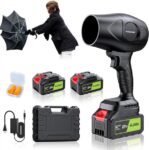 מפוח עלים עם תיק וסוללות נשלפות