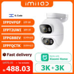 מצלמת אבטחה חכמה IMILAB EC6 3K