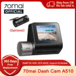 מצלמת דרך 70mai A510 באיכות 4K