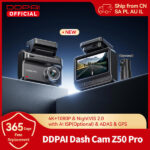 מצלמת רכב DDPAI Dash Cam Z50 Pro 4K