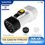 מתאם שקע V2L לרכב חשמלי