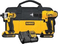 סט כלים DEWALT 20V עם מברגה ומברגת אימפקט